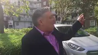 Alan Hall visits his childhood home on the Honor Oak Estate
