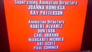 Droopy Master Detective Episode 1 Credits (September 11, 1993)