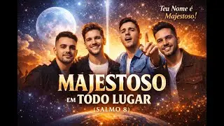 Salmos 8 | Majestoso em Todo Lugar | Louvor de Adoração Profunda