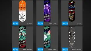 Top 249 Watch Faces For the Mi Band 6