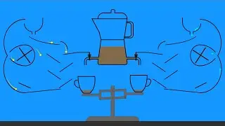 Cup of Coffee - Algodoo Marble Race