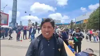 ESTE SÁBADO TRABAJADORES MINEROS DE HUANUNI BLOQUEAN EL PEAJE DE LA AUTOPISTA EN RECHAZO AL DS 5503