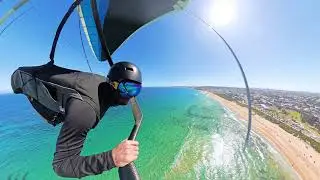 Landing a hang glider with speed! - Hang Gliding Australia