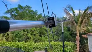 EME Moonbounce Project, Part 2, Hy-Gain UB-7030SAT, Progress On The Antenna