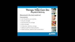 Arthritis  Self Management Tools For Your Community