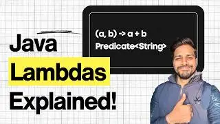 Java Lambda Expressions Explained in 15 Minutes 🔥 (Functional Interfaces Interview Guide)