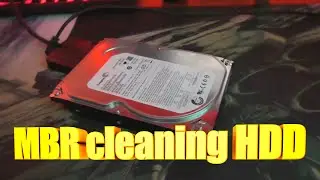 MBR cleaning and low level formatting of HDD