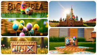 Easter-Themed Movie Intros compilation made by AI