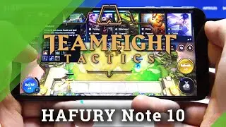 TFT Mobile on HAFURY Note 10 - Teamfight Tactics Mobile Gameplay