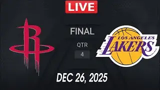 NBA LIVE! Los Angeles Lakers vs Houston Rockets | December 26, 2025 NBA Regular Season LIVE