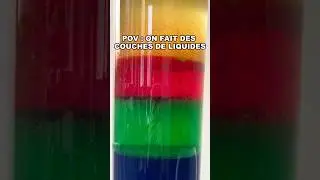 Comment Superposer des Liquides ? Exp&eacute;rience Densit&eacute; pour Enfants