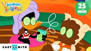 Компилация за деца Бъгс Бъни Строители | Провал на деня на спа | Cartoonito