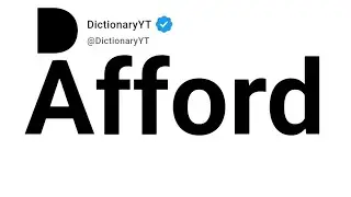 Afford Meaning In Urdu 