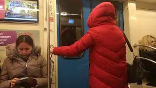 Поездка на поезде Ока по маршруту Бульвар Дмитрия Донского-Южная