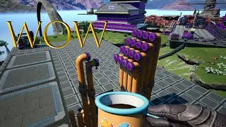 Satisfactory Vertical Pipe Tutorial! With and Without Smart! mod