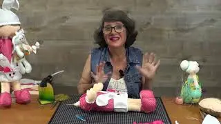 Niña vestida de conejita. Incluye moldes (Caja de información). Yasna Pino. Casa Puchinni.