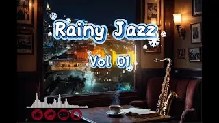 舒適雨夜咖啡館爵士樂 ☕ 薩克斯風音樂 & 雨聲氛圍 | 適合放鬆、學習、睡眠 | Cozy Rainy Cafe Jazz & Lo-Fi Ambience