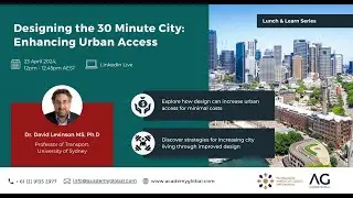 🚀 Explore the Future of Urban Planning: The 30-Minute City 🌆