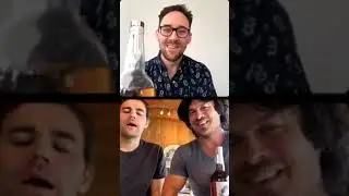 Ian Somerhalder e Paul Wesley em live com Whisky Advocate magazine [parte 3/4]