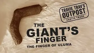 THE FINGER OF ULUMA - Now on display at Travie Trav's Outpost