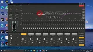 Bedah software DSP Processor  zevox 8.4 amp Part 2 , tuning EQ factor Q , time delay and saving