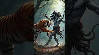Why Does Lord Shiva Wear Tiger Skin?  #MythShort🕉️🐅🔥  #shorts
