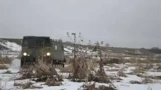 Снегоболотоход BV-206 - испыьания