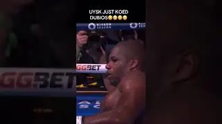 Usyk Vs. Dubois 2 - Knockout Round 5 #boxing #boxer #winner #win #champion #undisputed #heavyweight