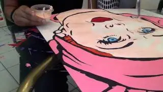 DJ SO HYPE DRAWING I LOVE LUCY HOW TO DRAW POP ART LUCY