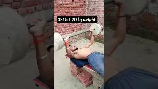 chest keya lieya. bench press. 2024 #music #топ #viral #workout @Ankitbaiyanpuria @rahulpahalwan