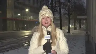 Birmingham residents react to snow covered roads and sidewalks