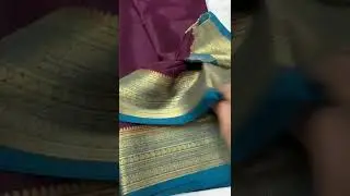 Mysore pure silk sarees-26/silk mark certified/Gatti contrast border/120gm/10500#9972145452 S#7226/3