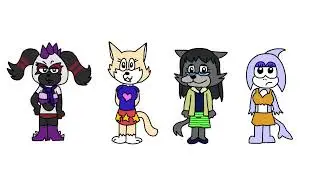 Shade, Hazel, Mrs Wolf, and Emily