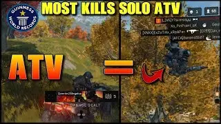 SOLO BLACKOUT ATV KILLS ONLY WORLD RECORD! NEW META? COD BO4 BLACKOUT BATTLE ROYALE