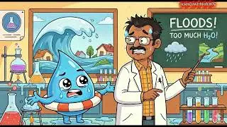 Oxygen, Water, Acid & Soap खुद बोले 😲 | Chemistry Cartoon Science | Funny & Easy&rdquo;