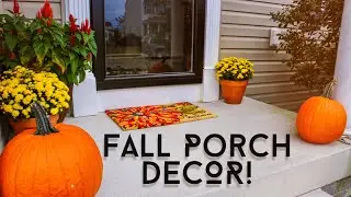 Fall Front Porch Decor- under $40! | Kym Yvonne