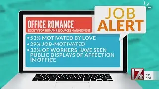 New study reveals numbers behind office romances