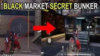 How to get inside Secret Bunker of Black Market? COD Mobile Battle Royale Secret Room Location