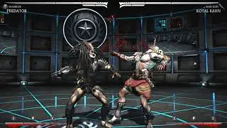 MKX - Sneaky mid air reset with Warrior Predator