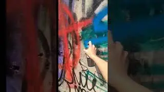 Бомбинг one take&hearts;️ #graffiti #train #Graffiticrew #bomba #streetart #shorts #vladivostok_city #remix