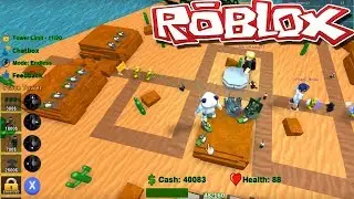 ТЕСТ НОВОГО РЕЖИМА - РЕЛЬСА МОРТИРА МИНИГАН РОБЛОКС ТОВЕР ВАРФАЕР - Roblox Tower Warfare