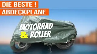 Abdeckplane f&uuml;r Motorrad und Roller, unverw&uuml;stlich, winterfest, wasserdicht