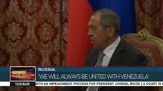 Venezuela Vp Meets With Russia's Sergei Lavrov