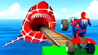 الرجل العنكبوت انقاذ باتمان Spider-Man Rescue batman vs iron man vs venom funny Game GTA 5 superhero