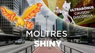 A POKETRETA DO ULTRABONUS E O DIA DE UM MOLTRES SHINY 100% NAS RAIDS DO AEEEE - POK&Eacute;MON GO 113