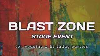 Stage cold pyro | Dry fog | Hand pyro | Paper blast for wedding & birthday parties - BLAST ZONE