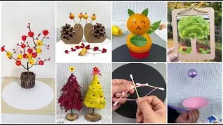 Fun and Eco-Friendly DIY Crafts for Kids Fruit Art, Christmas Tree, Snail Craft, Bow and Arrow