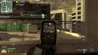 Modern Warfare 2: Tactical Nuke on Highrise FAL with Commentary