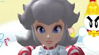 Polar Princess Peach - SSBM Holiday Texture Mod!
