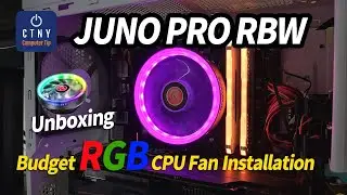 RAIJINTEK JUNO PRO RBW Budget RGB CPU Fan - Thermaltake UX100 Killer
